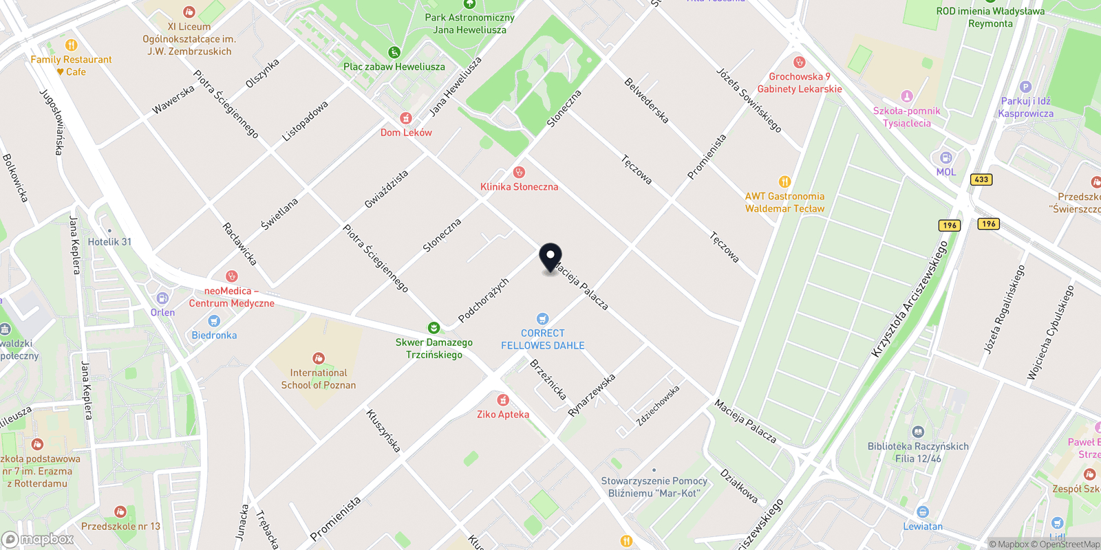 Mapa Maison de Beauté