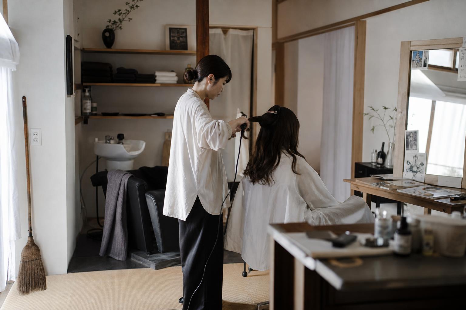 Barbers Xenia Shoub & Yaroslav Poznyak
