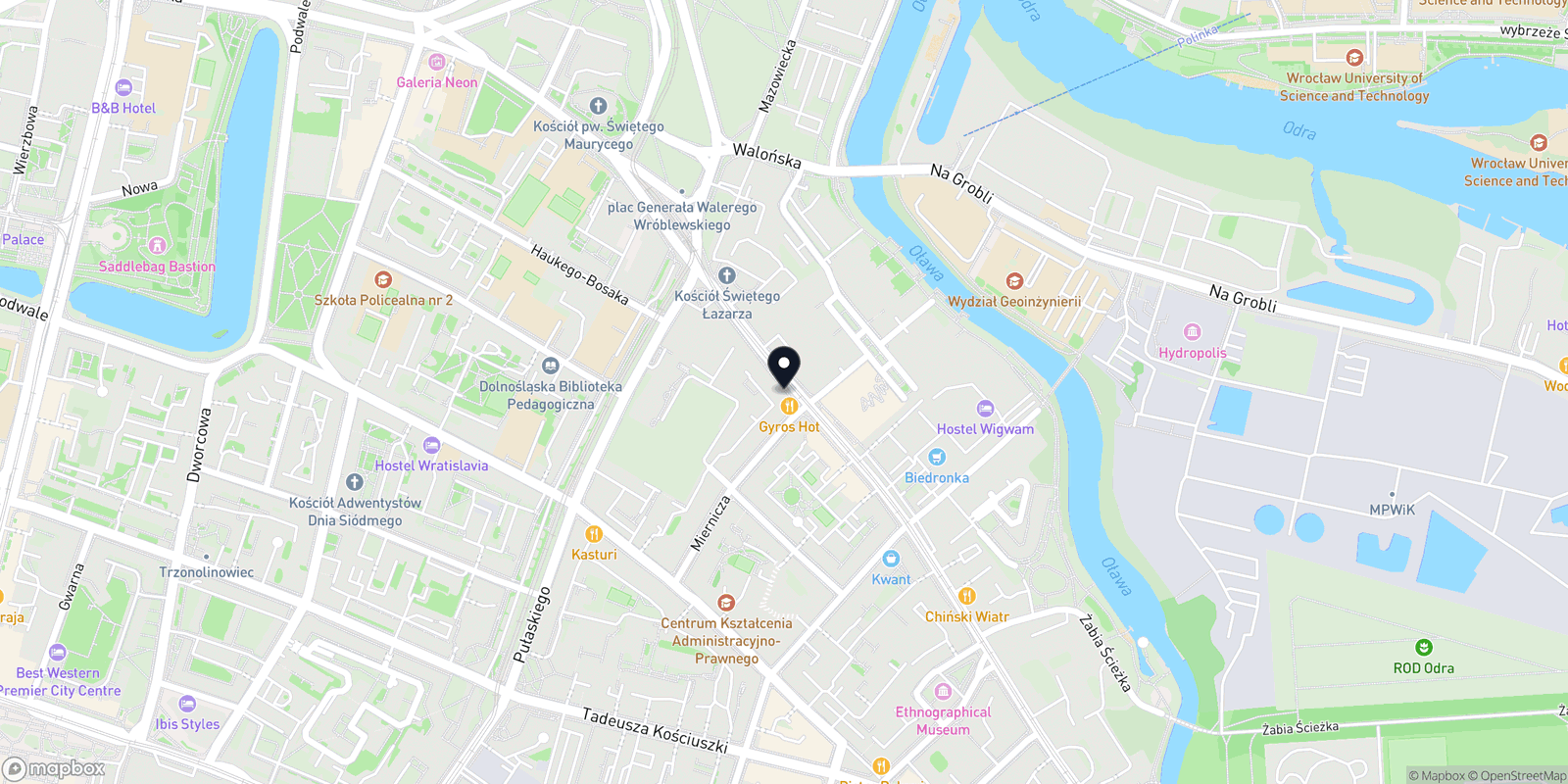 Mapa LASERRIX - depilacja laserowa